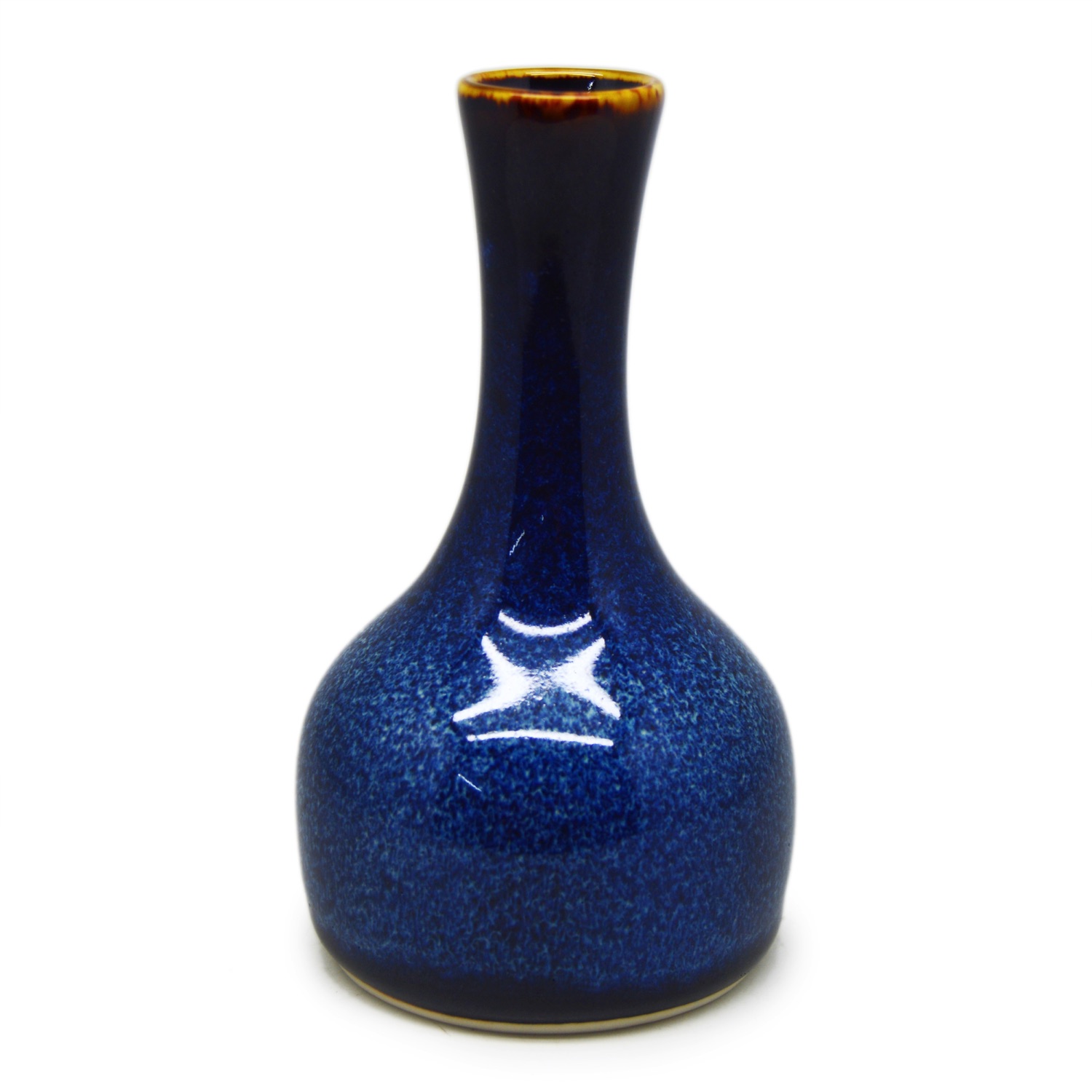 Small Flat Hyacinth Vase - 8094