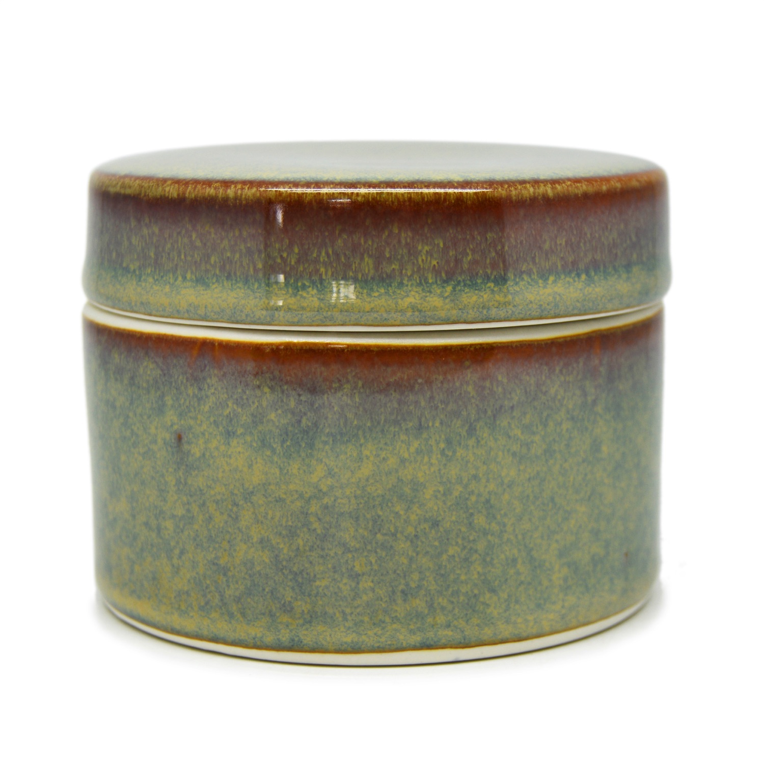 Round ceramic box S1 - 0037