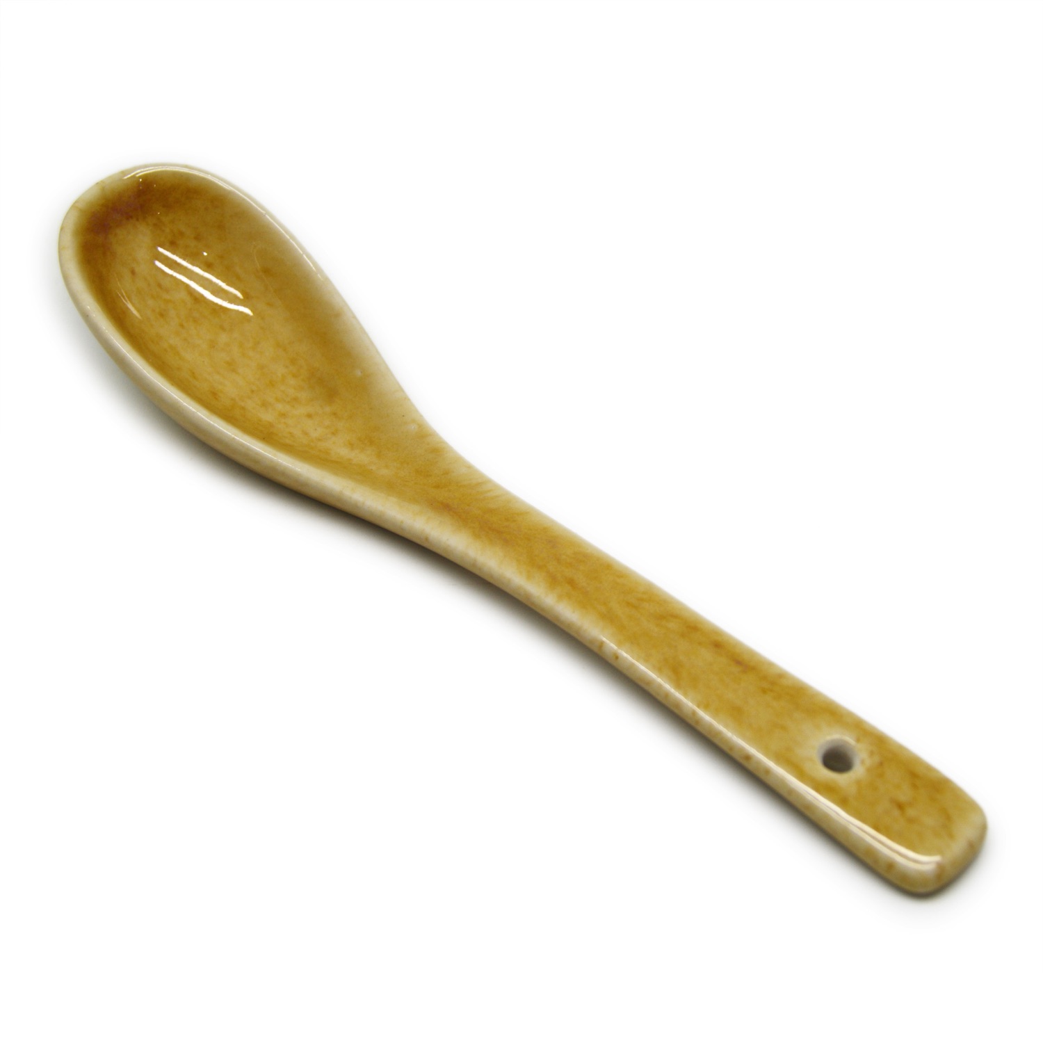 Spoon with Long handle (flower pattern) - 0036