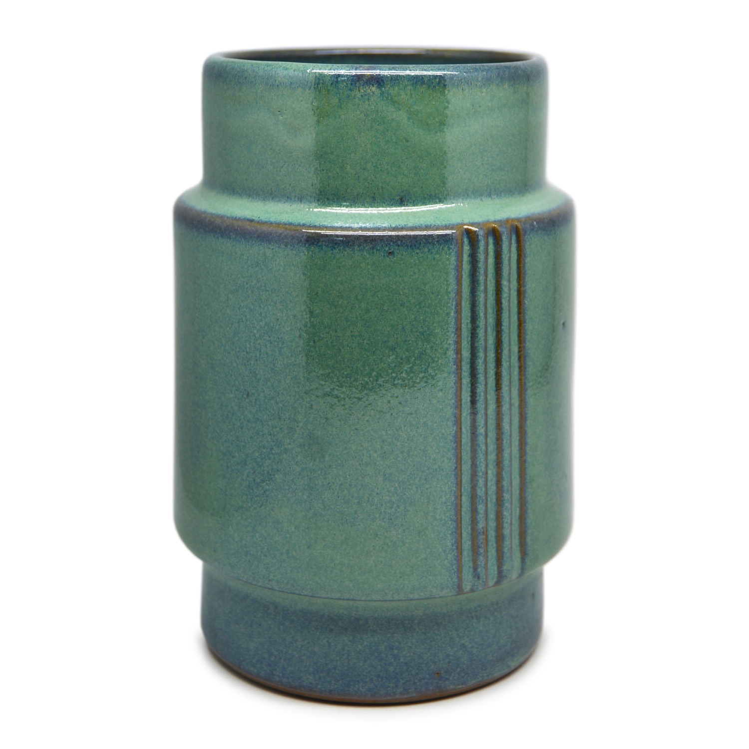 Lọ hoa Zen Trụ S1 - Men 0005 Sành