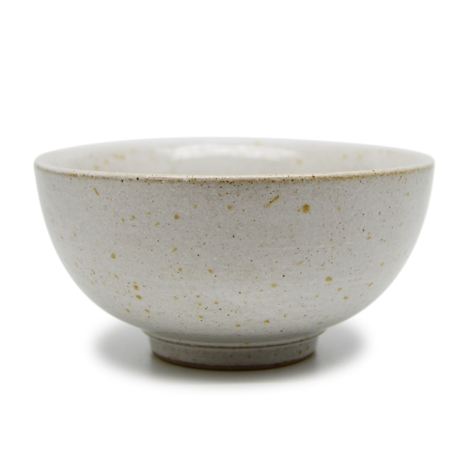 Rice bowl D11 - 0015 Speckled Glossy Stoneware