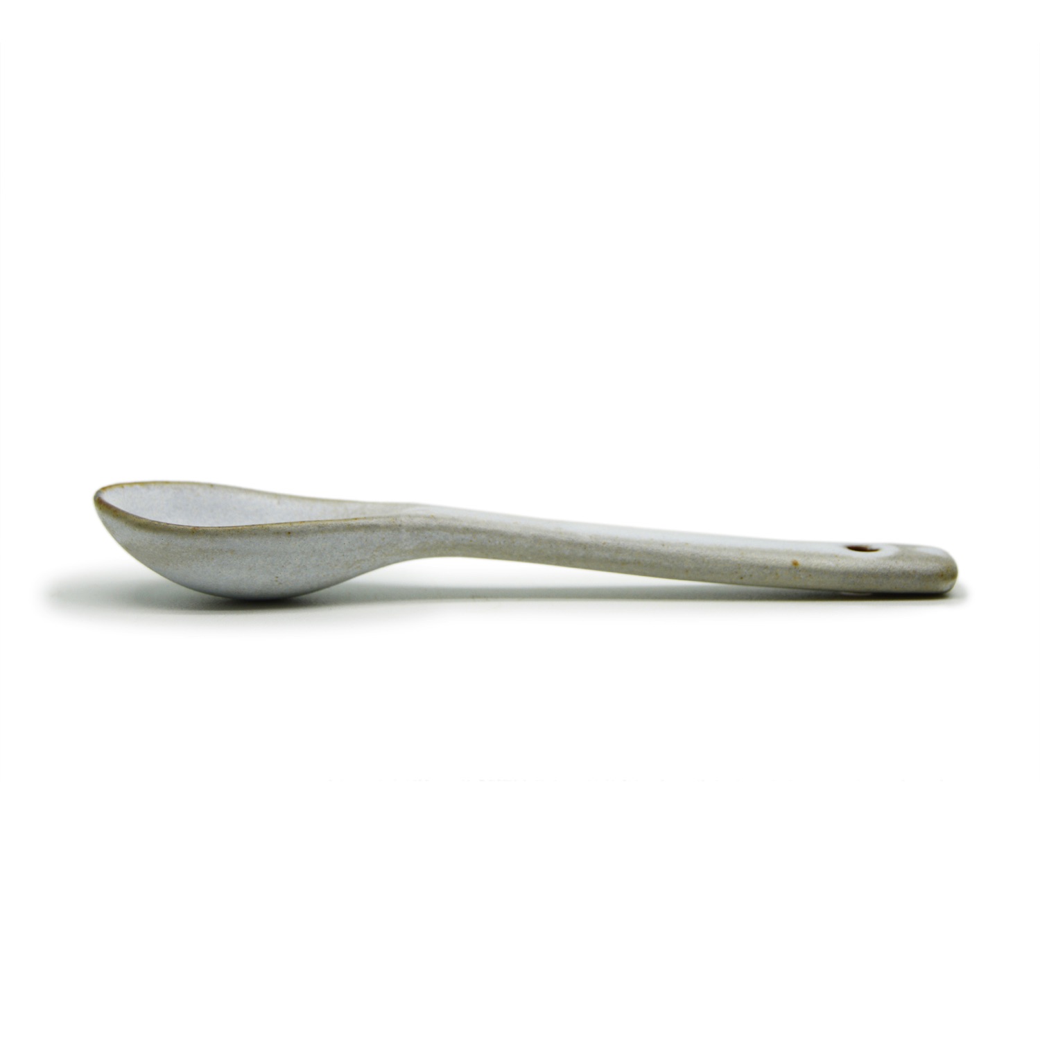 Thìa Đường Thẳng Cán Dài - Men 0015 Sành