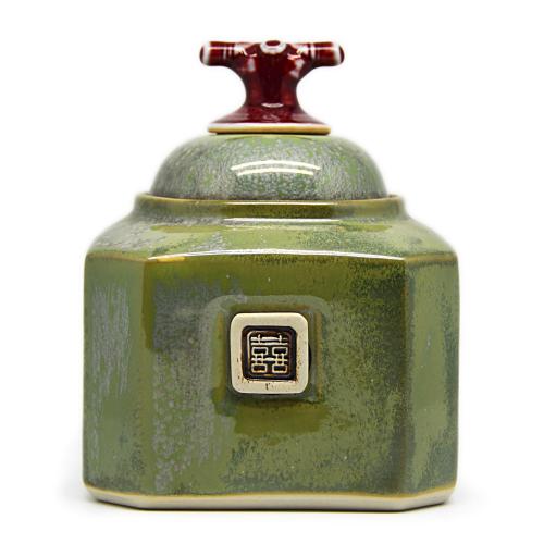 Small Octagona tea box - 0014