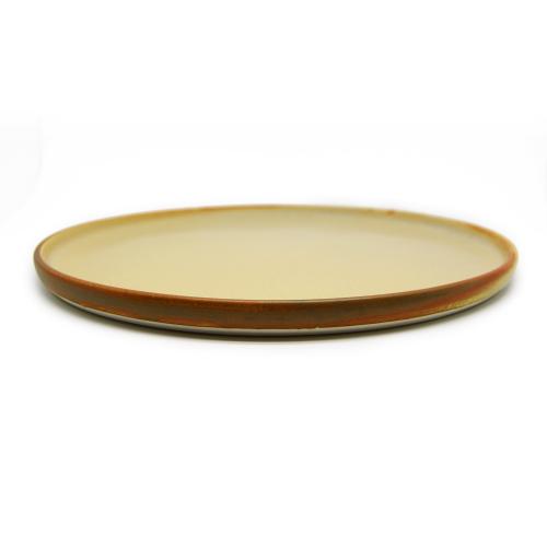 Đĩa Tròn Dẹt D30 (Không Bẻ Hoa) - Men 0077