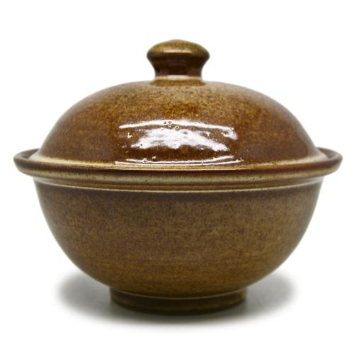 Thố Cơm Có Nắp D17- Men 0035 Sành
